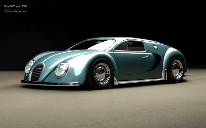 Illustration for article titled Bugatti Veyron 1945